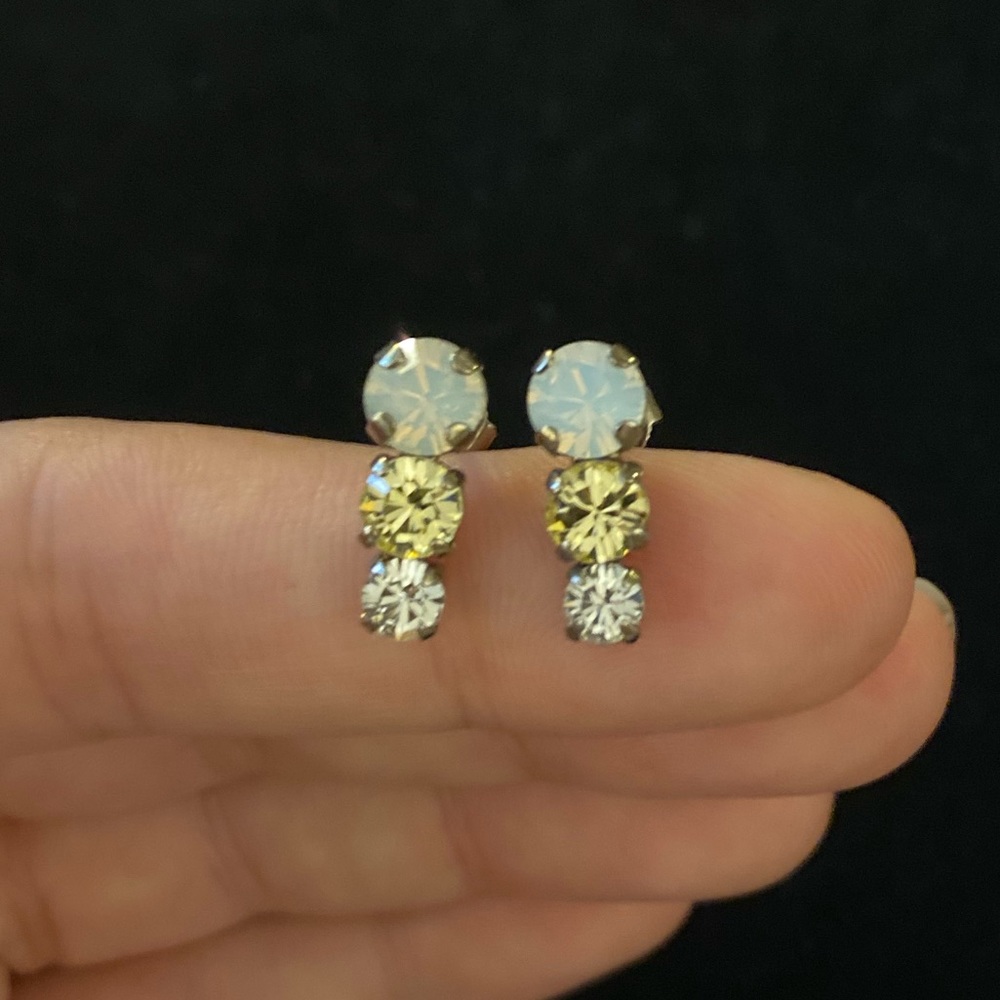 Vintage Sabika Stud Earrings